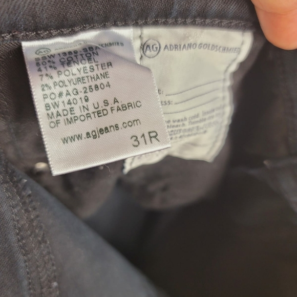 AG Adriano Goldschmied Low Rise Classic South Gate Denim Jeans Blue Size 31R - Picture 6 of 6